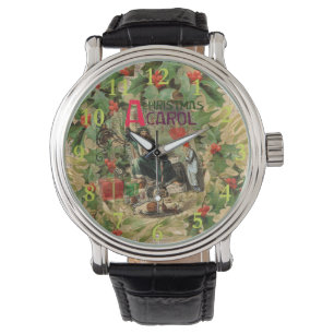 Montre Illustration de l'esprit de Noël présent Scrooge