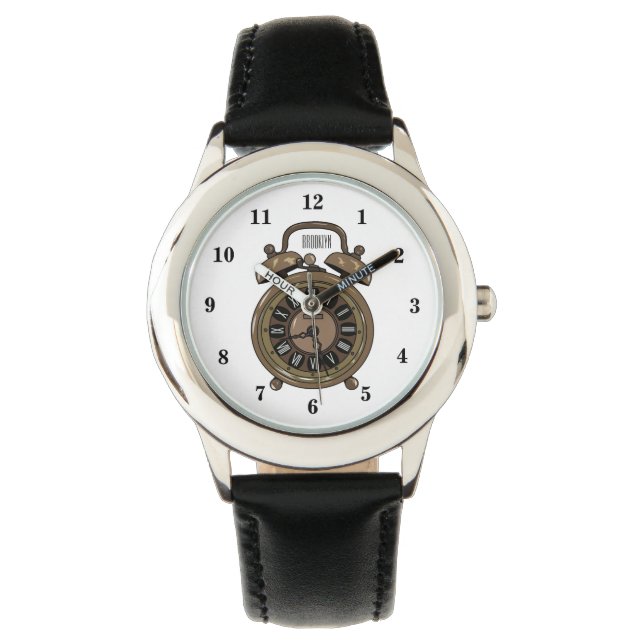 Montre Illustration de l'horloge d'alarme (devant)