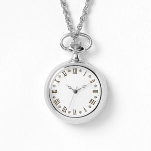 Montre Illustration de l'horloge des nombres romains 