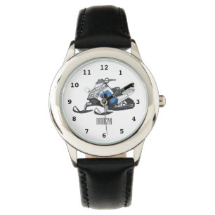 Montre Illustration de motoneige