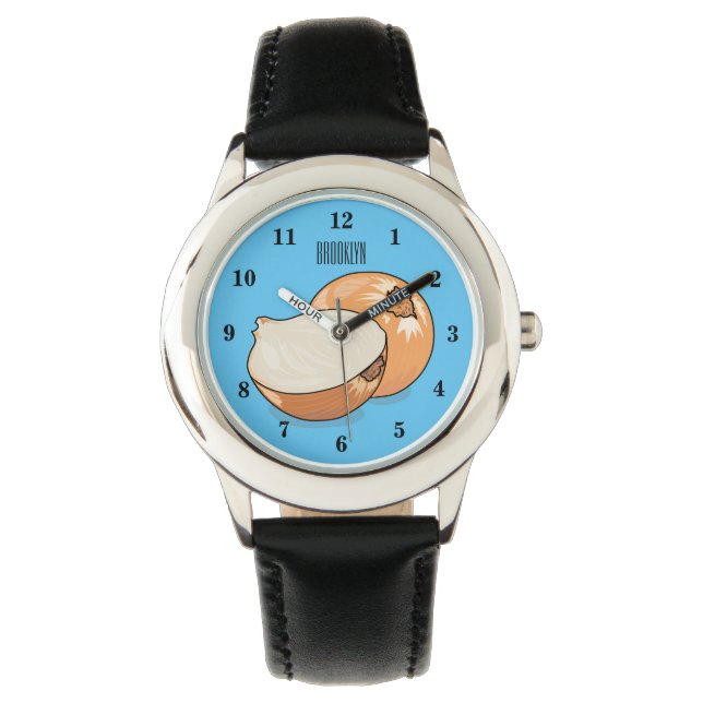 Montre Illustration d'oignon (devant)