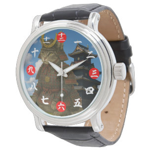 Montre Illustration du guerrier blindée
