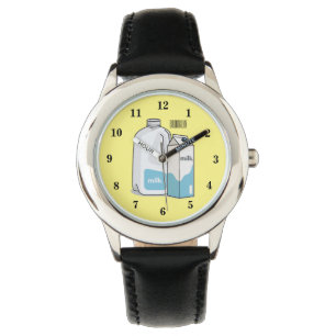 Montre Illustration du lait