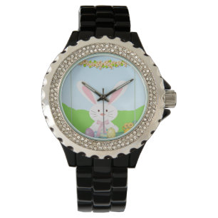 Montre Illustration du lapin de Pâques