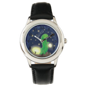 Montre Illustration du ver vert mou