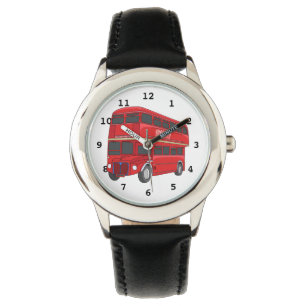 Montre Illustration d'un bus à deux étages