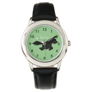 Montre Illustration d'un poney de Shetland mignon