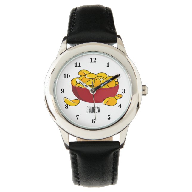 Montre Illustration d'une puce de pomme de terre (devant)