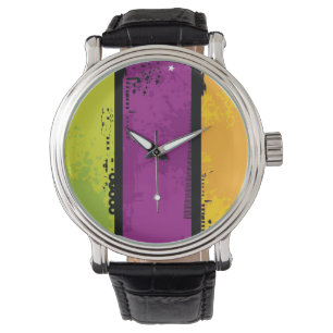 Montre Illustration grunge de bannières