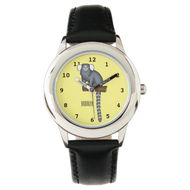 Montre Illustration marmoset commune (devant)