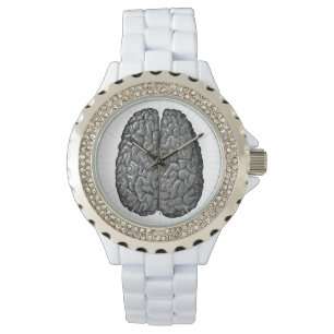 Montre Illustration vintage d'esprit humain