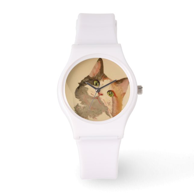 Montre I'm All Ears : Calico Cat Portrait (Recto)