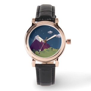 Montre Image de nuit étoilée