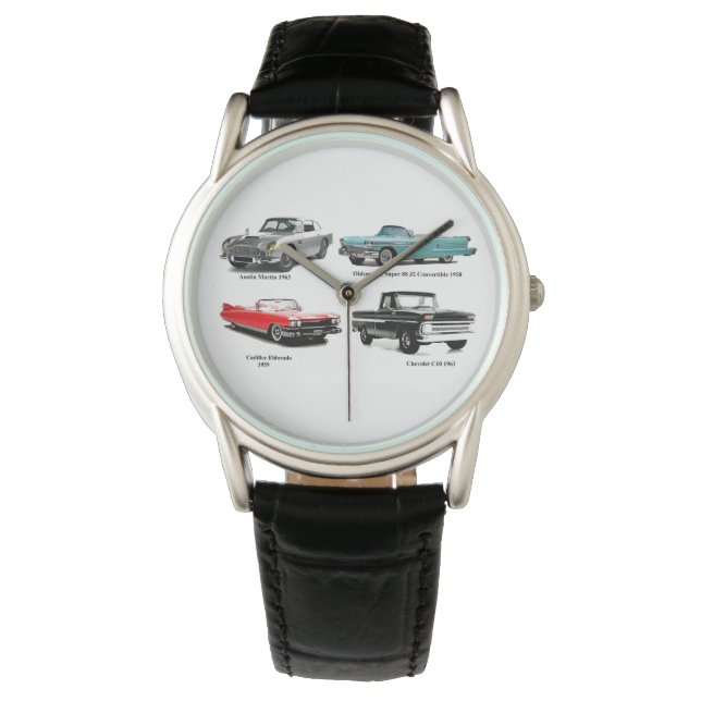 Montre Image de voiture classique Crown-Protector-Black-L (devant)