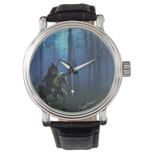 Montre Imaginaire Chevalier médiéval à cheval au clair de