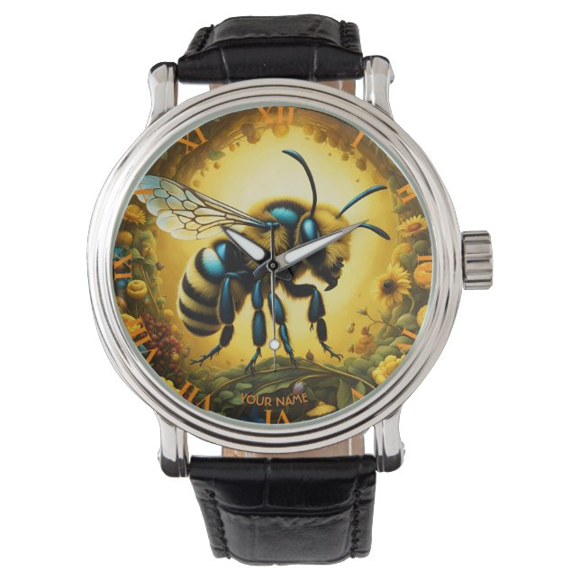 Montre Imaginaire Cute Vivid Majestic Great Bee (devant)