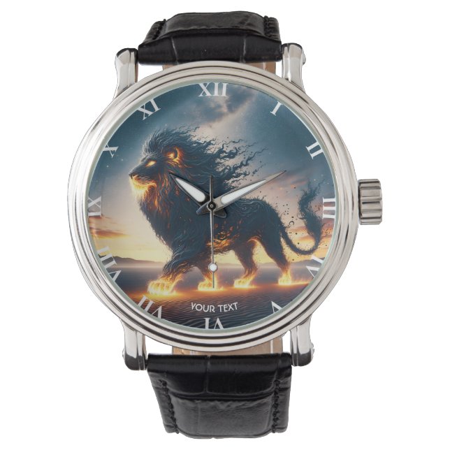 Montre Imaginaire feu doux du désert du Lion (devant)