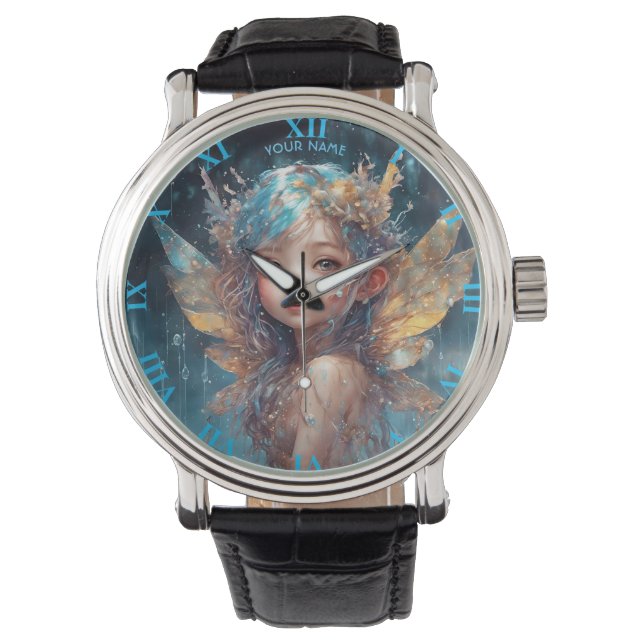Montre Imaginaire Forêt mignonne Fée pluvieuse (devant)