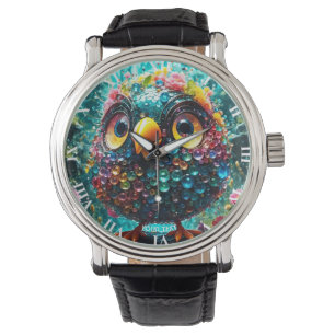 Montre Imaginaire Joli Oiseau Vivid Yellow Eyes