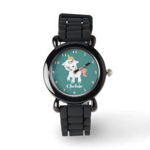 Montre Imaginaire licorne ajouter nom regarder filles