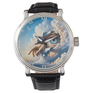 Montre Imaginaire Mignons Ciel Nuages