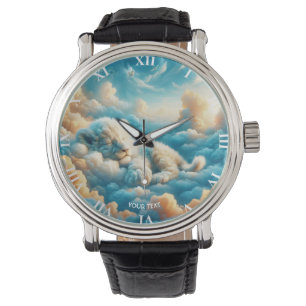 Montre Imaginaire Mignons Nuages bébé Lion