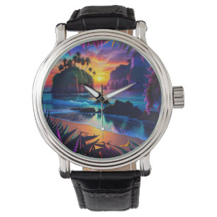 Montre Imaginaire Tropical Beach Trois