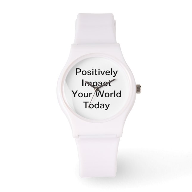 Montre Impact positif sur votre monde (Recto)