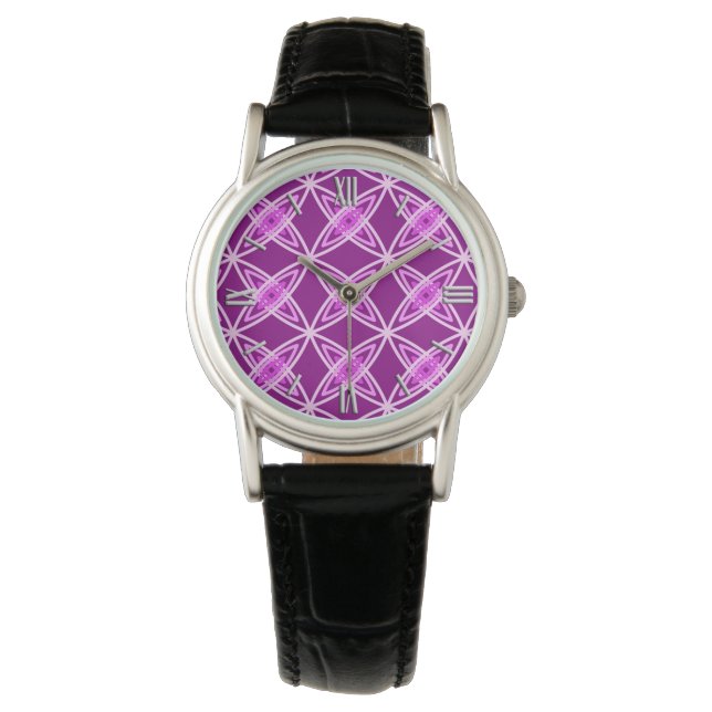 Montre Impression atomique moderne du milieu du siècle -  (devant)