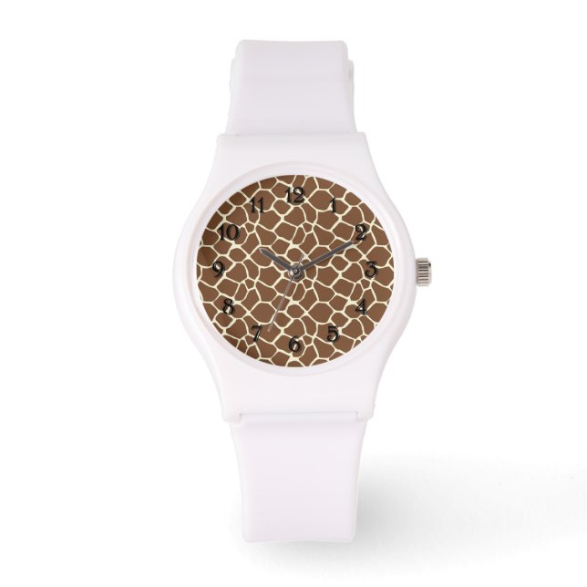 Montre Impression de girafe