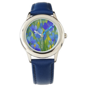 Montre Impressionniste Texas Bluebonnets