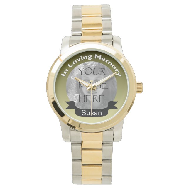 Montre In Love Memory Of Gold Photo Watch (devant)