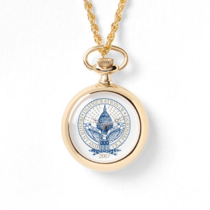 Montre Inauguration Donald Trump Mike Pence 2017 Logo USA