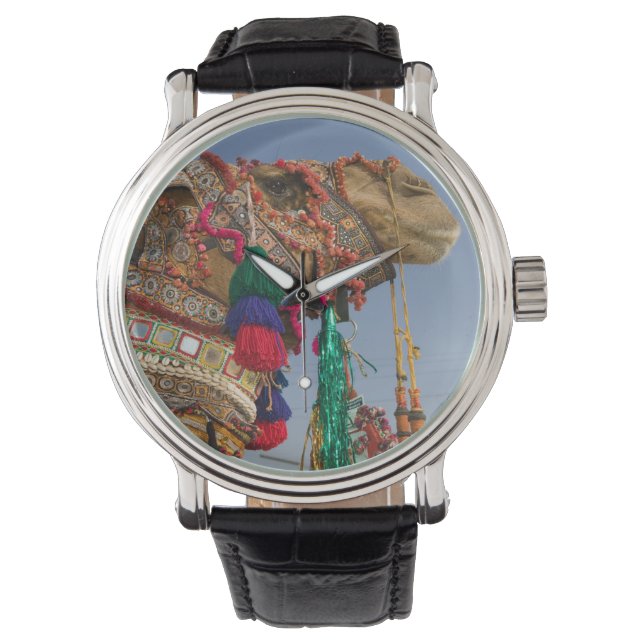 Montre INDE, Rajasthan, Pushkar: FOIRE AUX CHAMEAUX DE PU (devant)