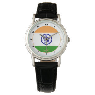 Montre Indian Flag & India, mode/design watch tendance