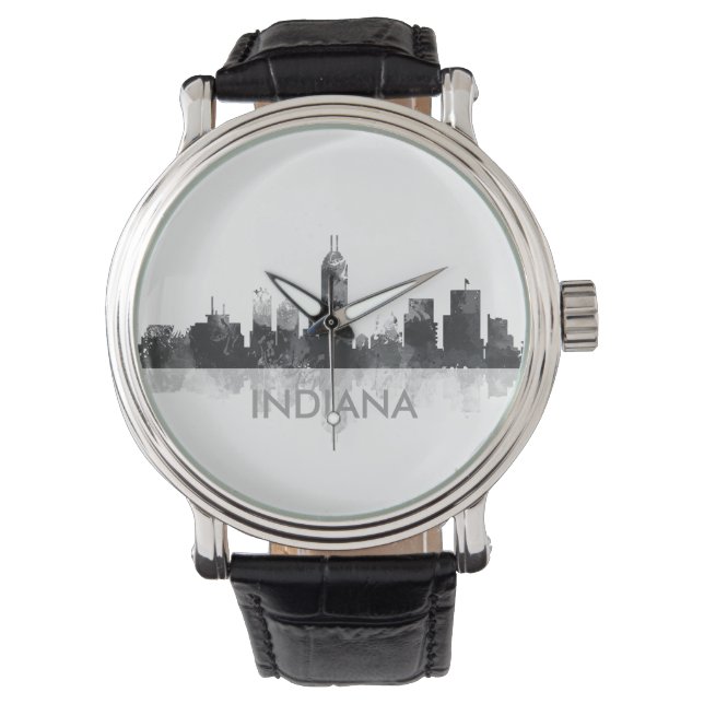 Montre INDIANA, INDIANAPOLIS SKYLINE - Regardez (devant)