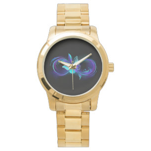 Montre Infinité brillante avec papillon magique