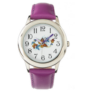 Montre Infinité de papillons monarques