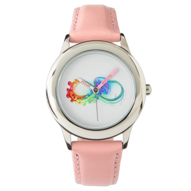 Montre Infinity avec Rainbow Jellyfish (devant)