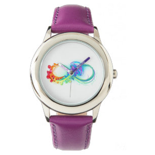 Montre Infinity avec Rainbow Jellyfish