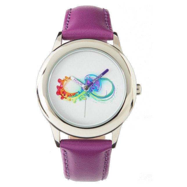 Montre Infinity avec Rainbow Jellyfish (devant)