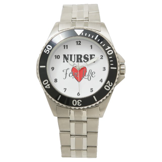 Montre Infirmière À Vie (devant)