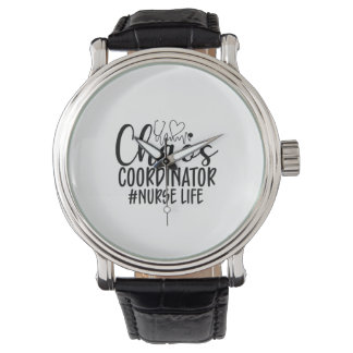 Montre Infirmière Cadeau Chaos Coordinateur Infirmière Vi