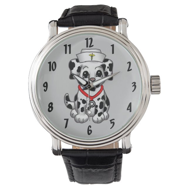Montre Infirmière Chien (devant)