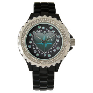 Montre Infirmière Coeur et bijoux EKG