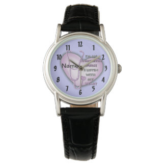 Montre Infirmière de coeur pourpre Anesthésiste