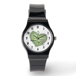 Montre Infirmière du Coeur Vert