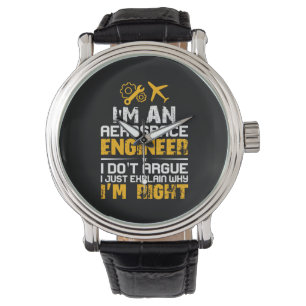 Montre Ingénieur Je Suis Ingénieur Aérospatial