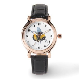 Montre insecte mignon amoureux des abeilles