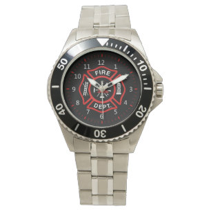 Montre Insigne de corps de sapeurs-pompiers